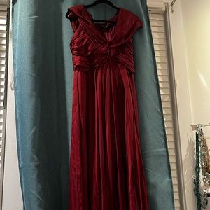 Red Evening Gown
